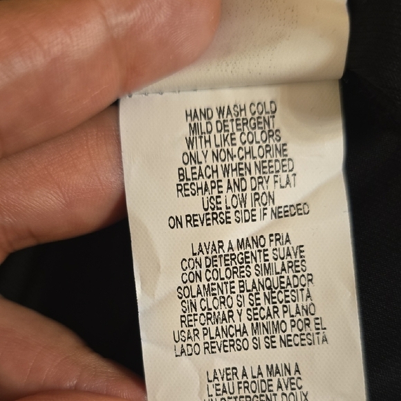 Tiana B. Elegant Black Dress with Embellished Cuffs - Picture 13 of 15